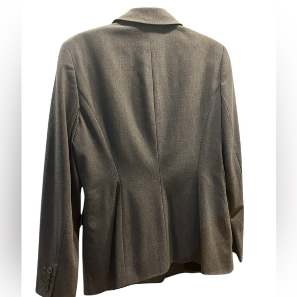 Michael Michael Kors Blazer Jacket Women 10 Black 2 Button Peak Lapel Office - Picture 3 of 6